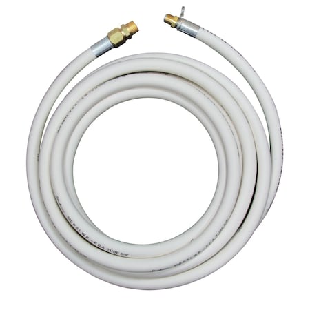 Strahman 5/8 in ID x 50 ft L Water Hose, White HWS050BWHITE